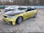 2015 Bmw M4 Gold vin: WBS3R9C5XFK333391