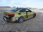 2015 Bmw M4 Золотой vin: WBS3R9C5XFK333391