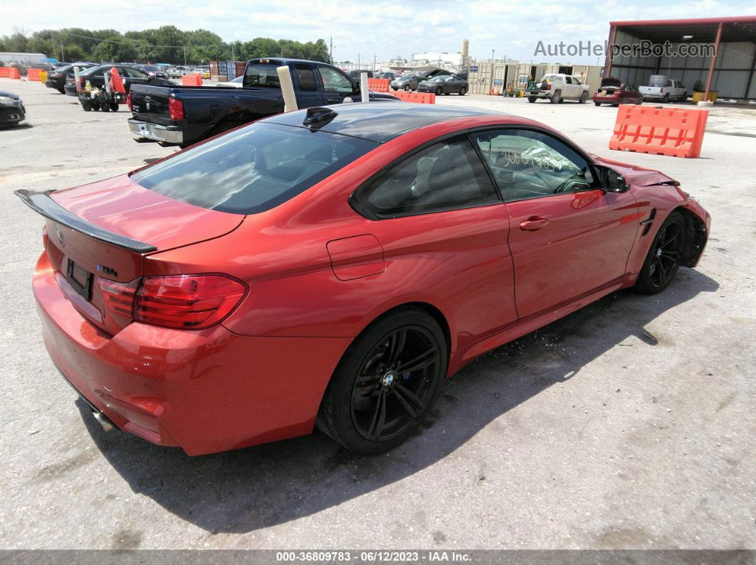 2016 Bmw M4   Orange vin: WBS3R9C5XGK336096