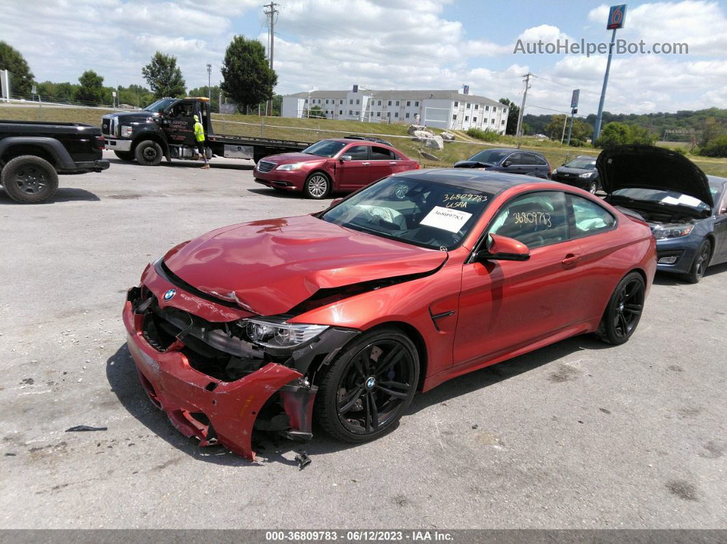 2016 Bmw M4   Orange vin: WBS3R9C5XGK336096