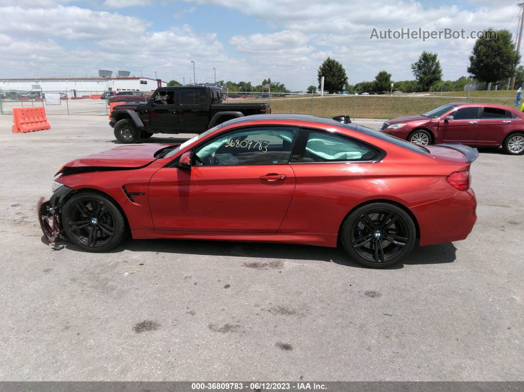 2016 Bmw M4   Orange vin: WBS3R9C5XGK336096