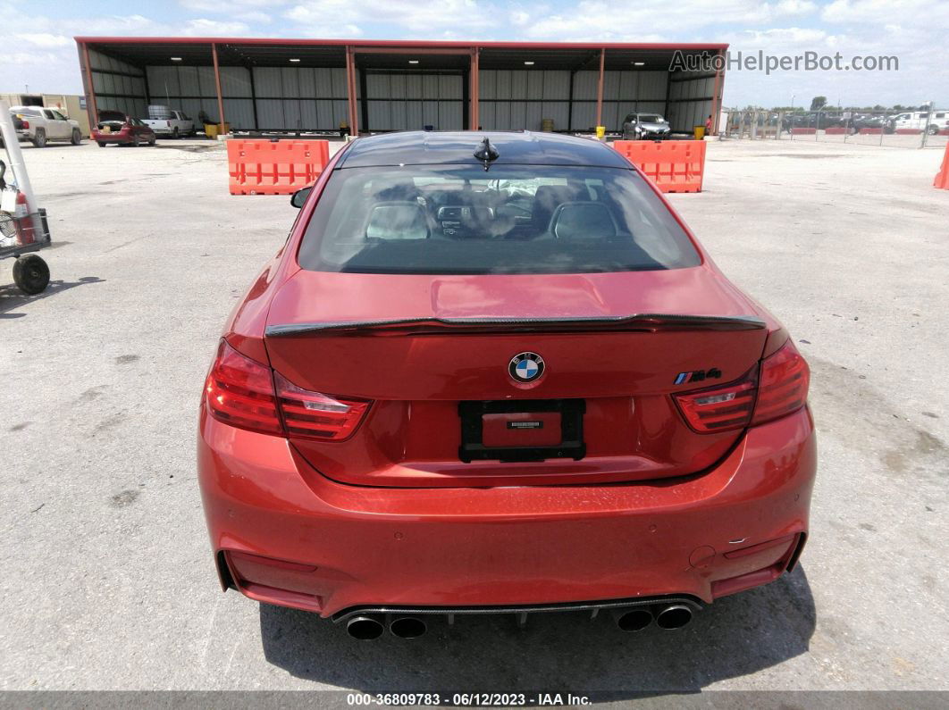 2016 Bmw M4   Orange vin: WBS3R9C5XGK336096