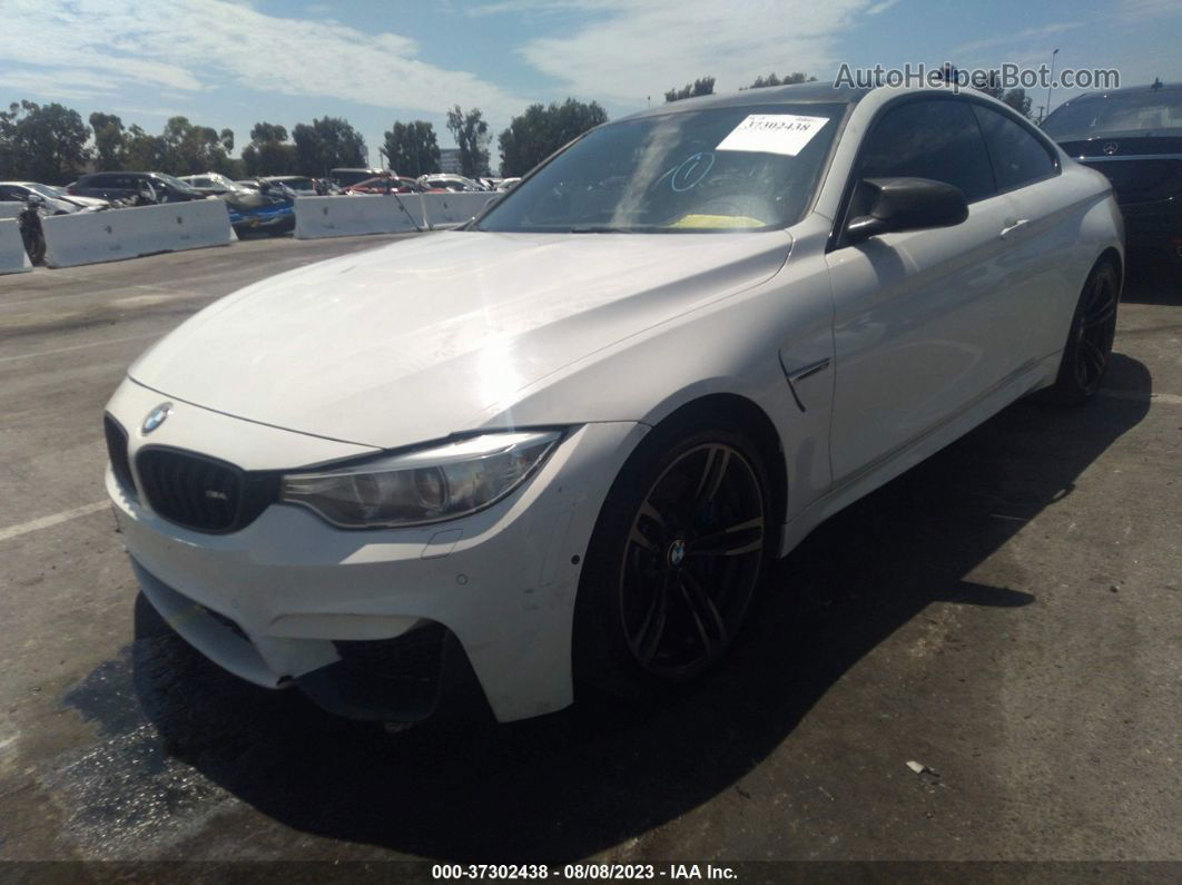 2016 Bmw M4   White vin: WBS3R9C5XGK337975