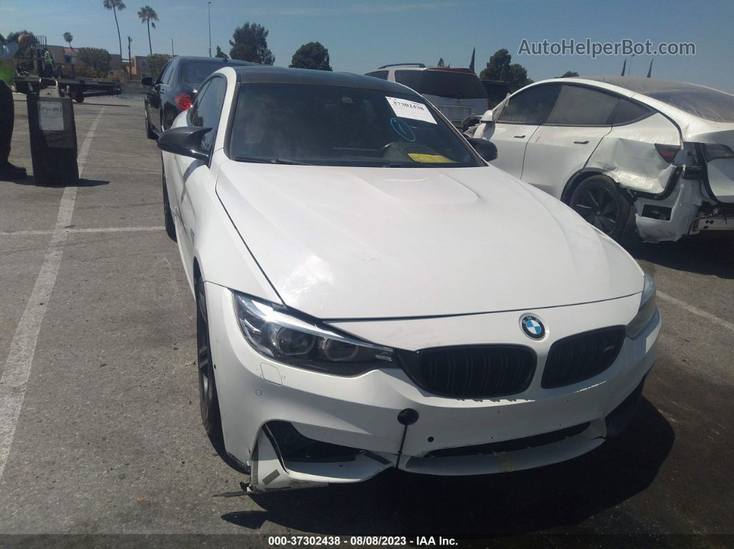 2016 Bmw M4   White vin: WBS3R9C5XGK337975