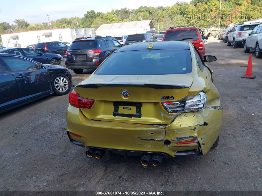 2016 Bmw M4 Gold vin: WBS3R9C5XGK708374