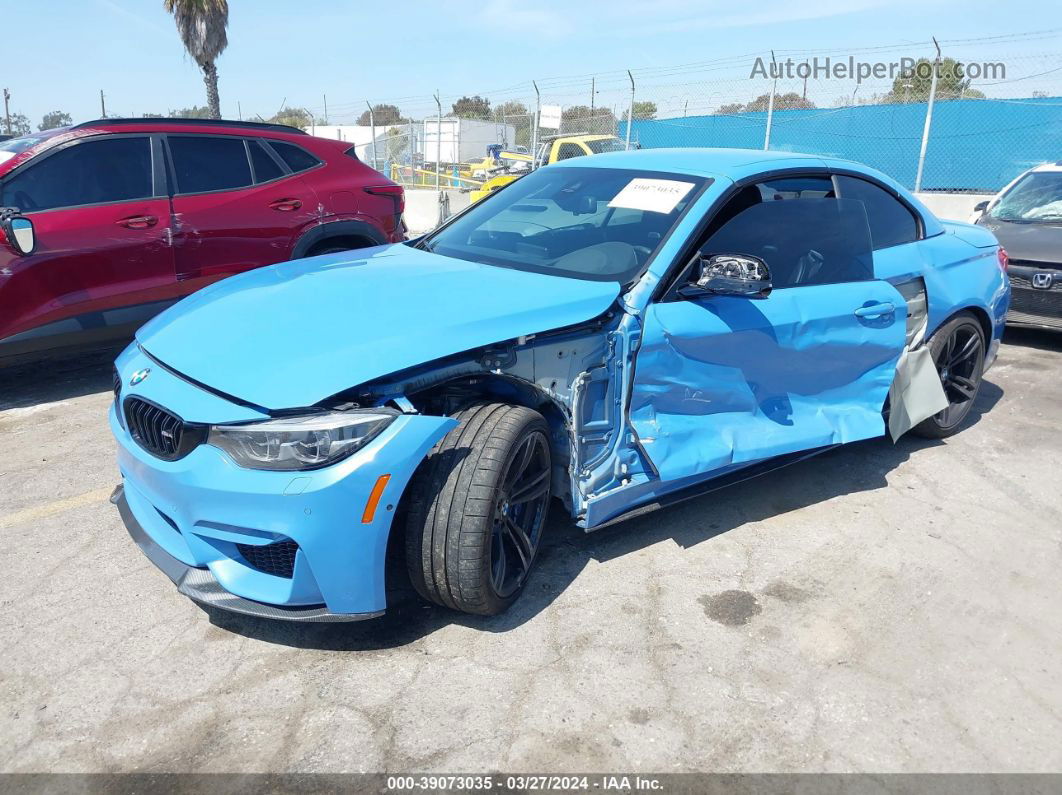 2016 Bmw M4   Light Blue vin: WBS3U9C50GP969143