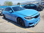 2016 Bmw M4   Light Blue vin: WBS3U9C50GP969143