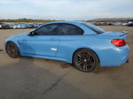 2016 Bmw M4  Синий vin: WBS3U9C50GP969479