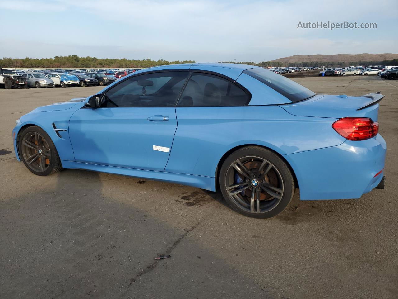 2016 Bmw M4  Blue vin: WBS3U9C50GP969479