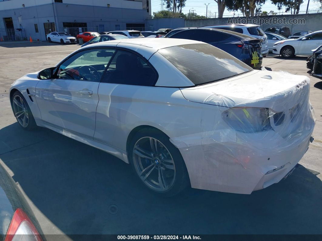 2016 Bmw M4   White vin: WBS3U9C50GP969854