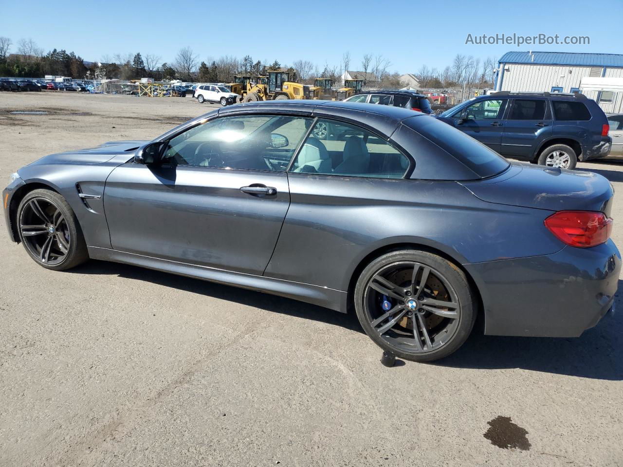 2015 Bmw M4  Gray vin: WBS3U9C51FJ968519