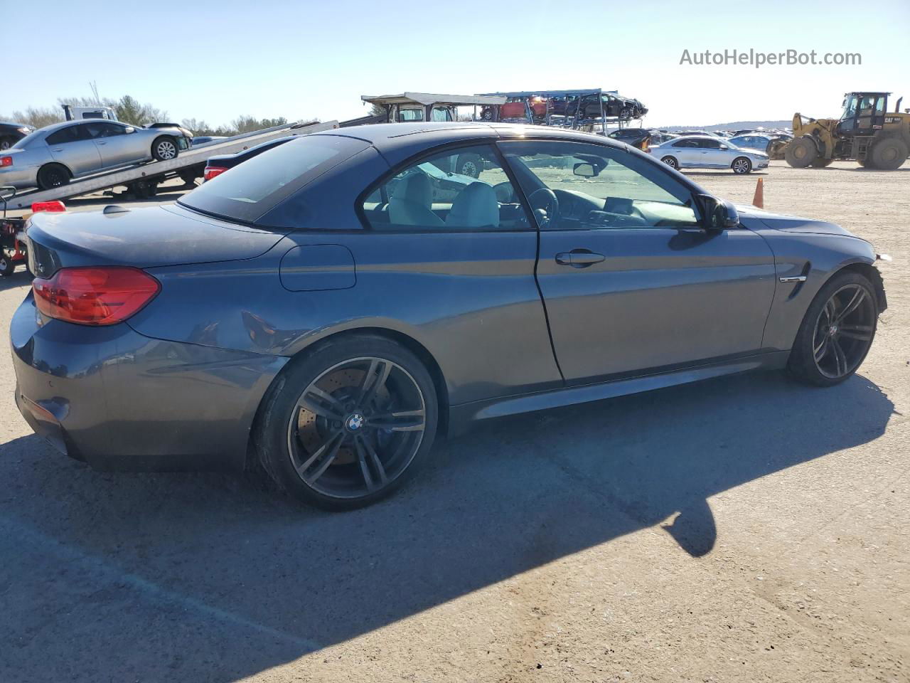 2015 Bmw M4  Gray vin: WBS3U9C51FJ968519