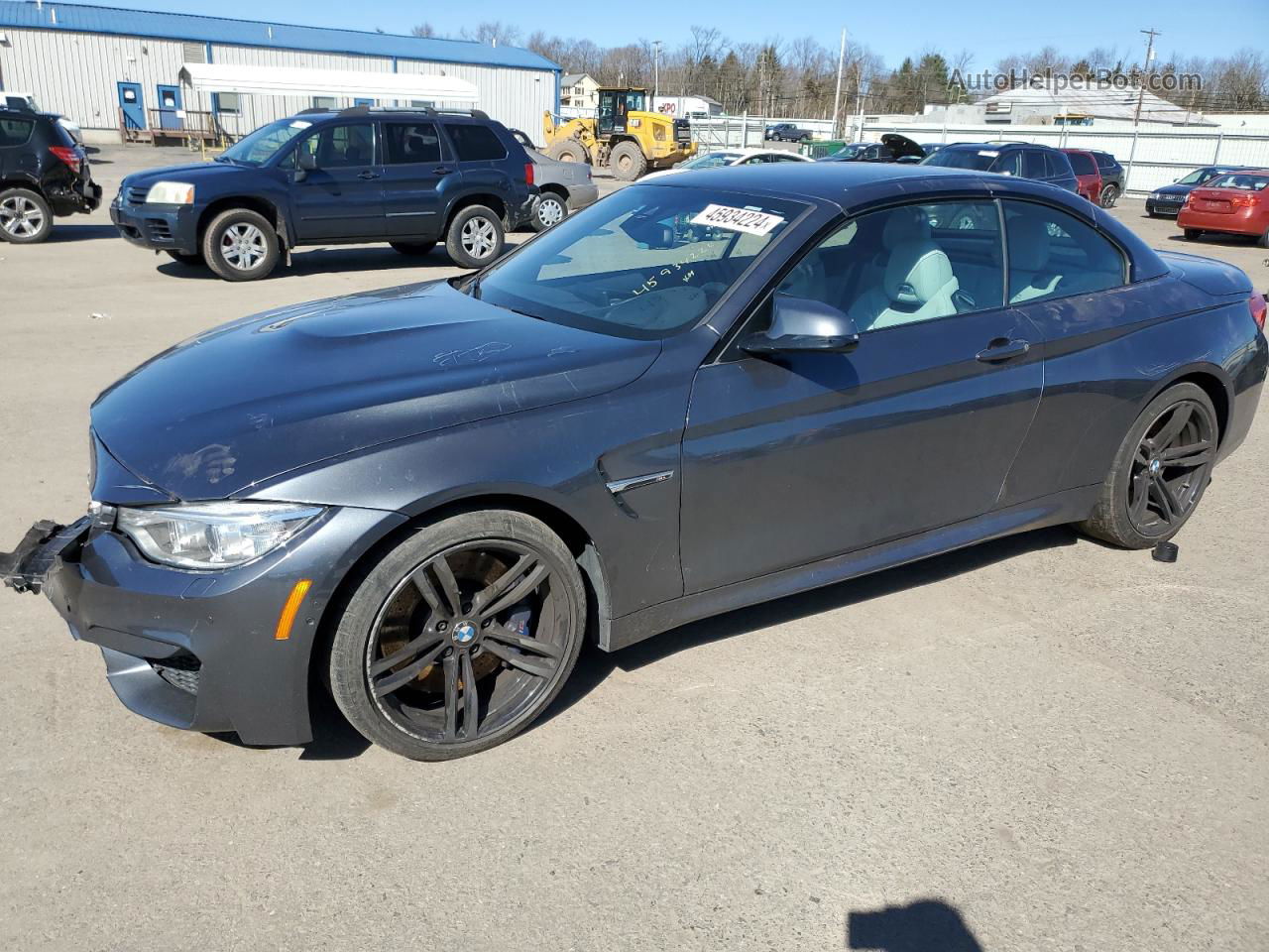 2015 Bmw M4  Gray vin: WBS3U9C51FJ968519