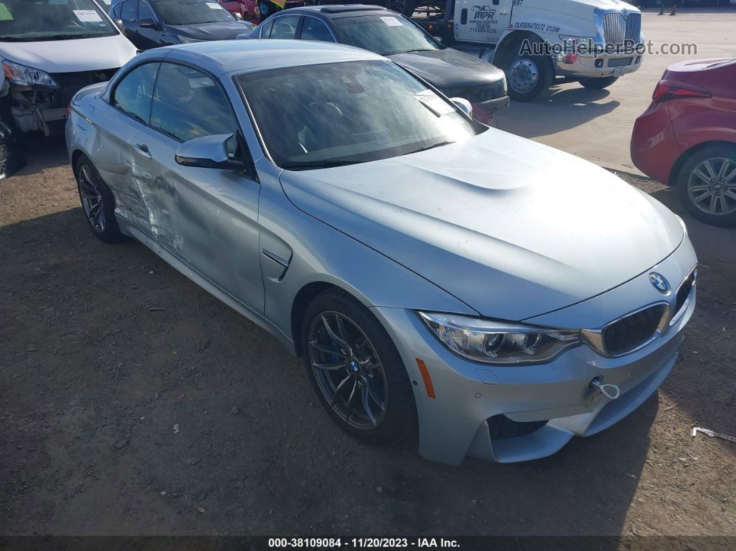 2015 Bmw M4 Silver vin: WBS3U9C51FP968226