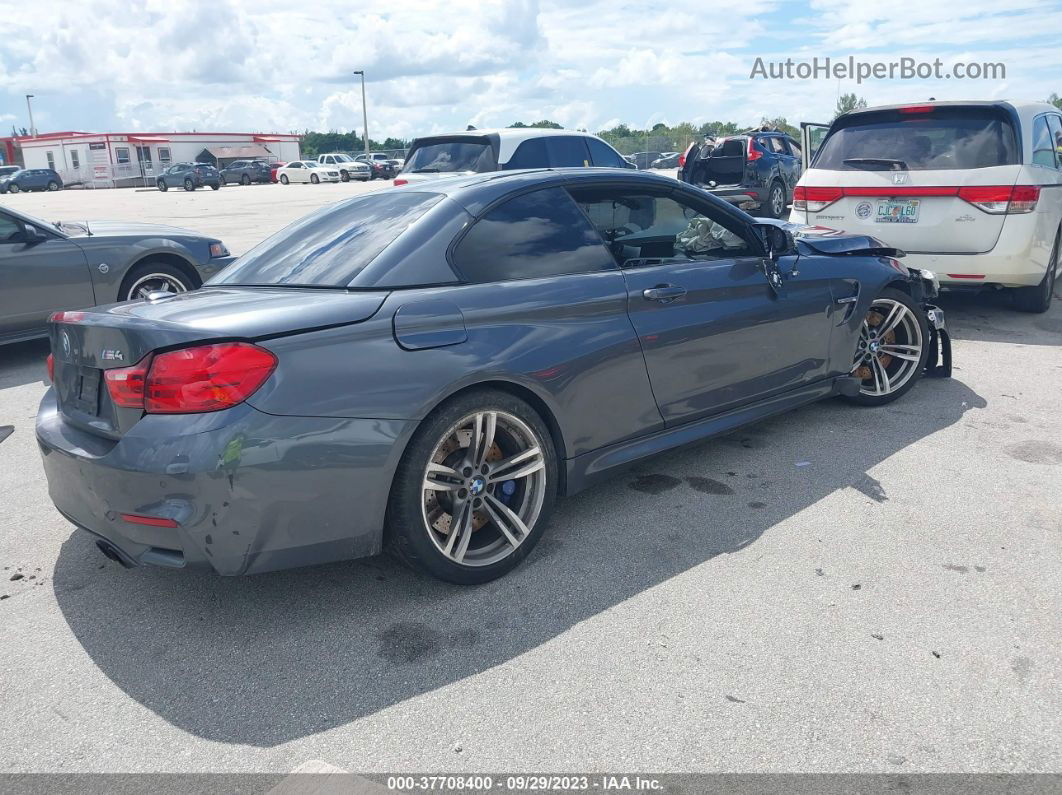 2016 Bmw M4   Gray vin: WBS3U9C51GP968664