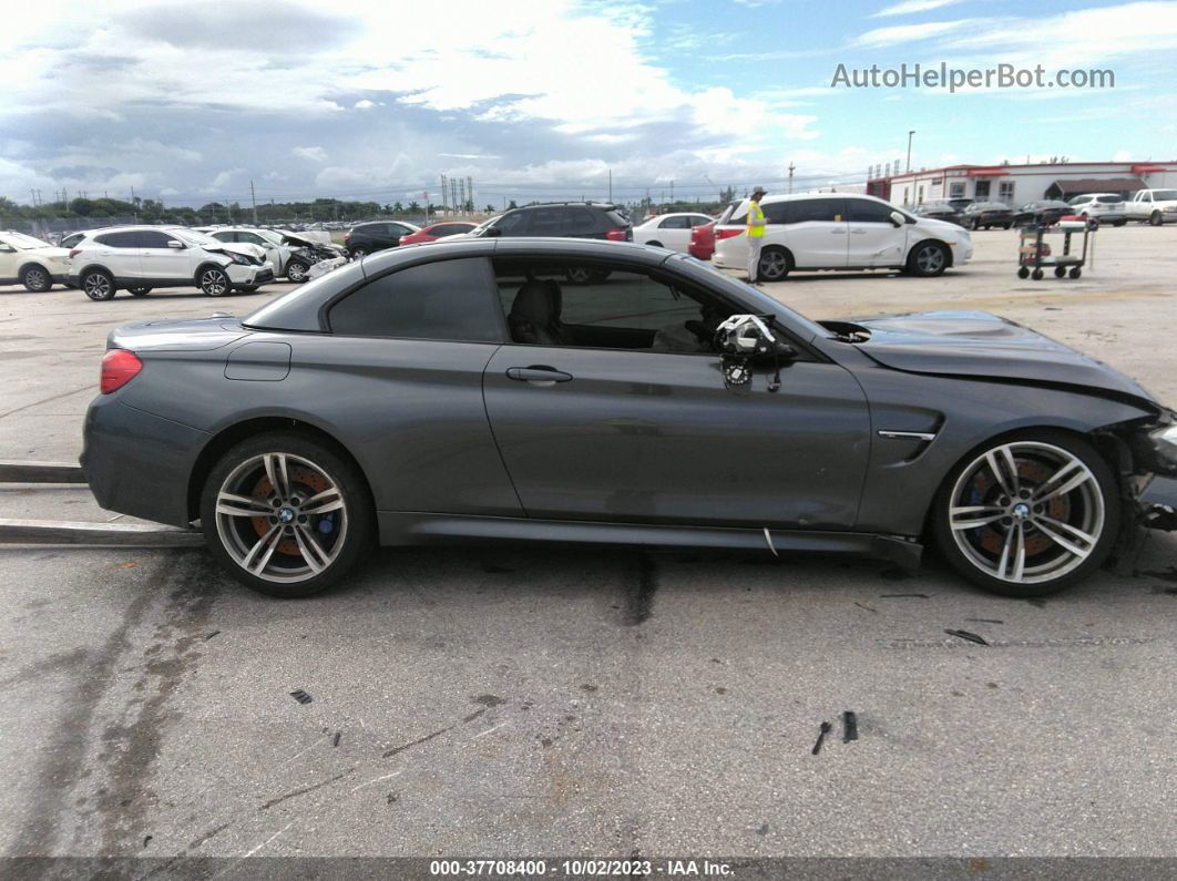 2016 Bmw M4   Gray vin: WBS3U9C51GP968664