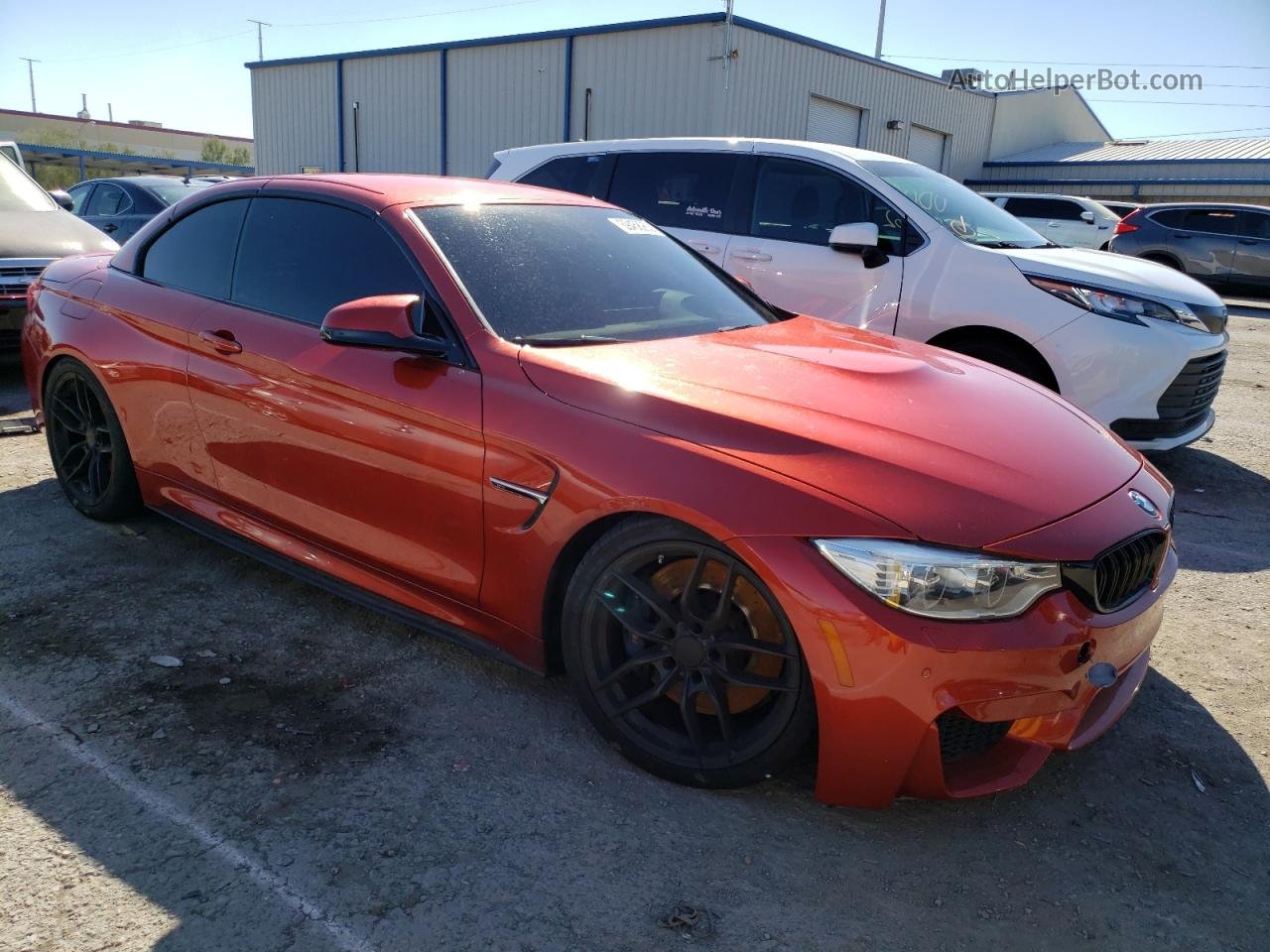 2016 Bmw M4  Orange vin: WBS3U9C51GP970060