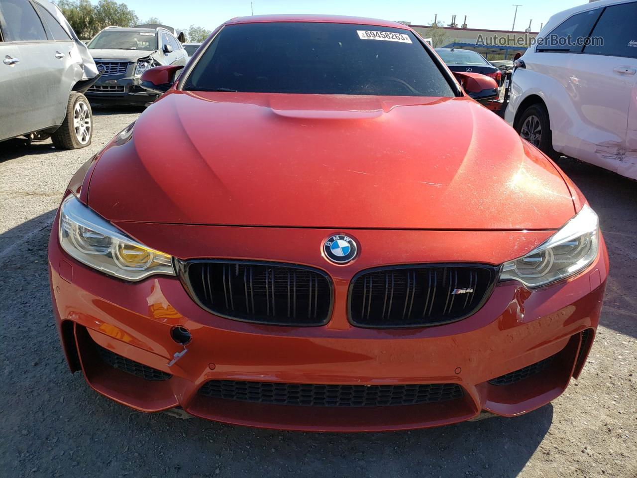 2016 Bmw M4  Orange vin: WBS3U9C51GP970060