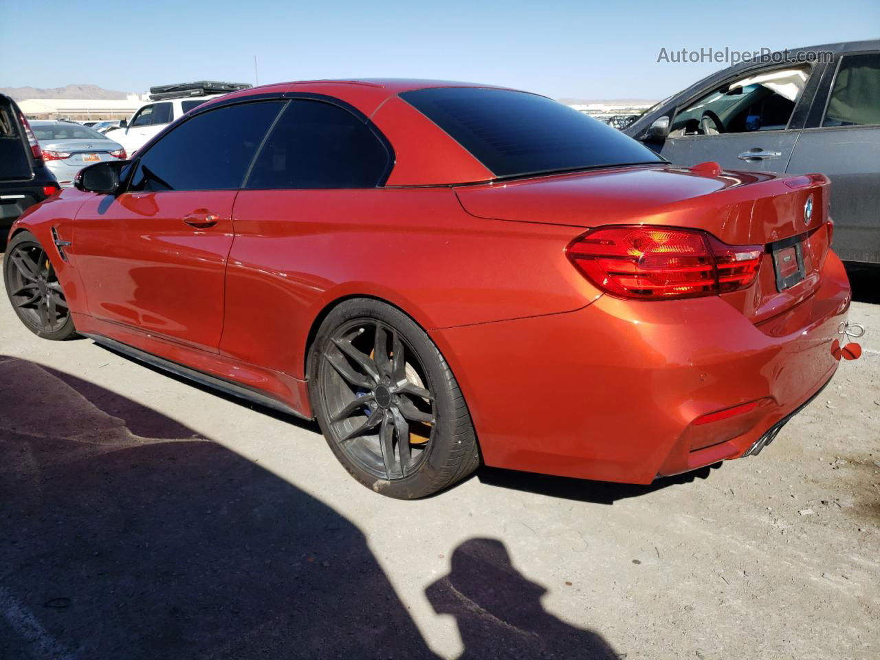 2016 Bmw M4  Orange vin: WBS3U9C51GP970060