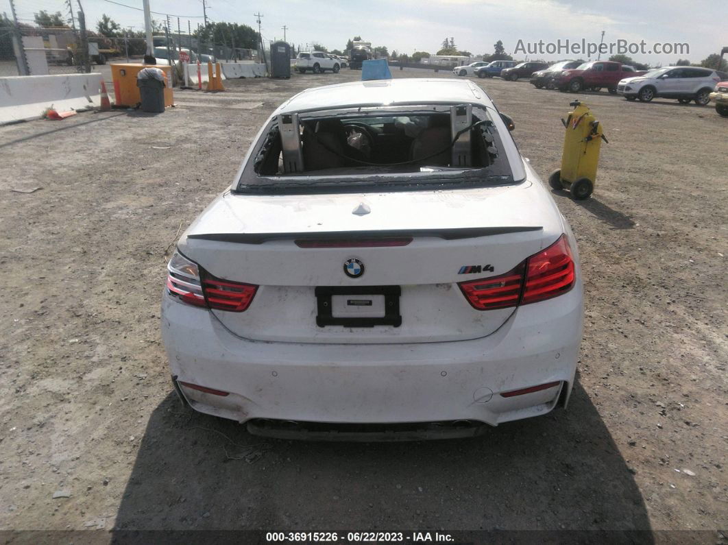 2015 Bmw M4   Белый vin: WBS3U9C52FJ967654