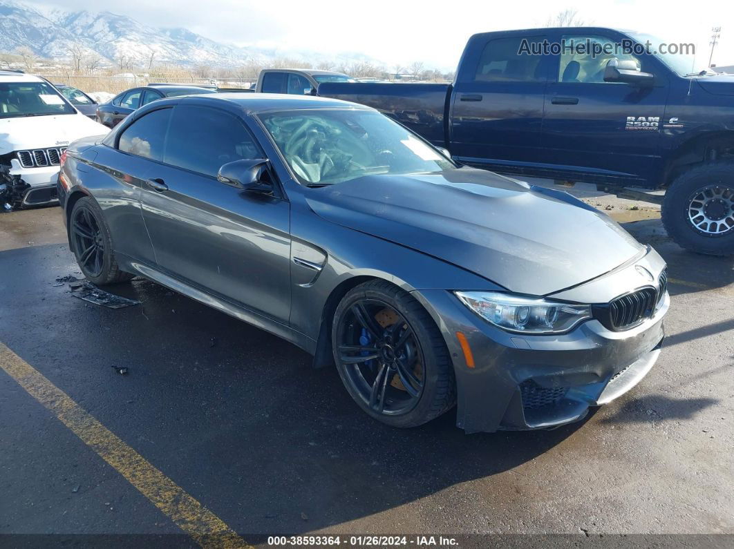 2016 Bmw M4   Gray vin: WBS3U9C52GP968494