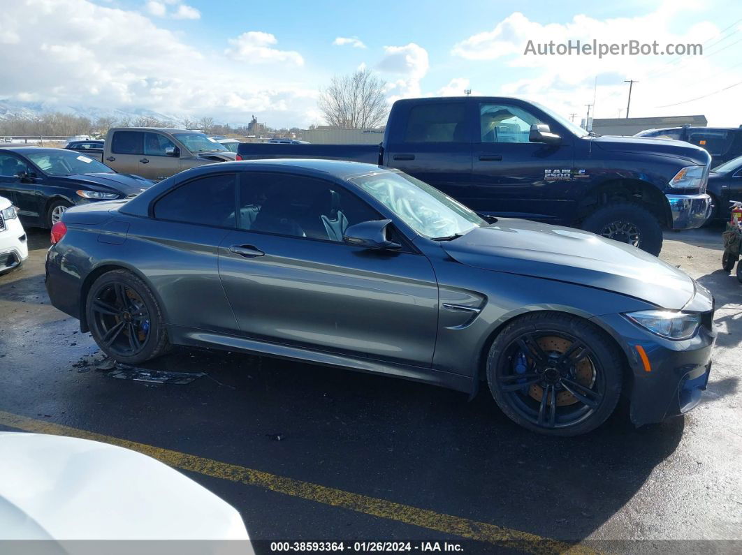 2016 Bmw M4   Gray vin: WBS3U9C52GP968494