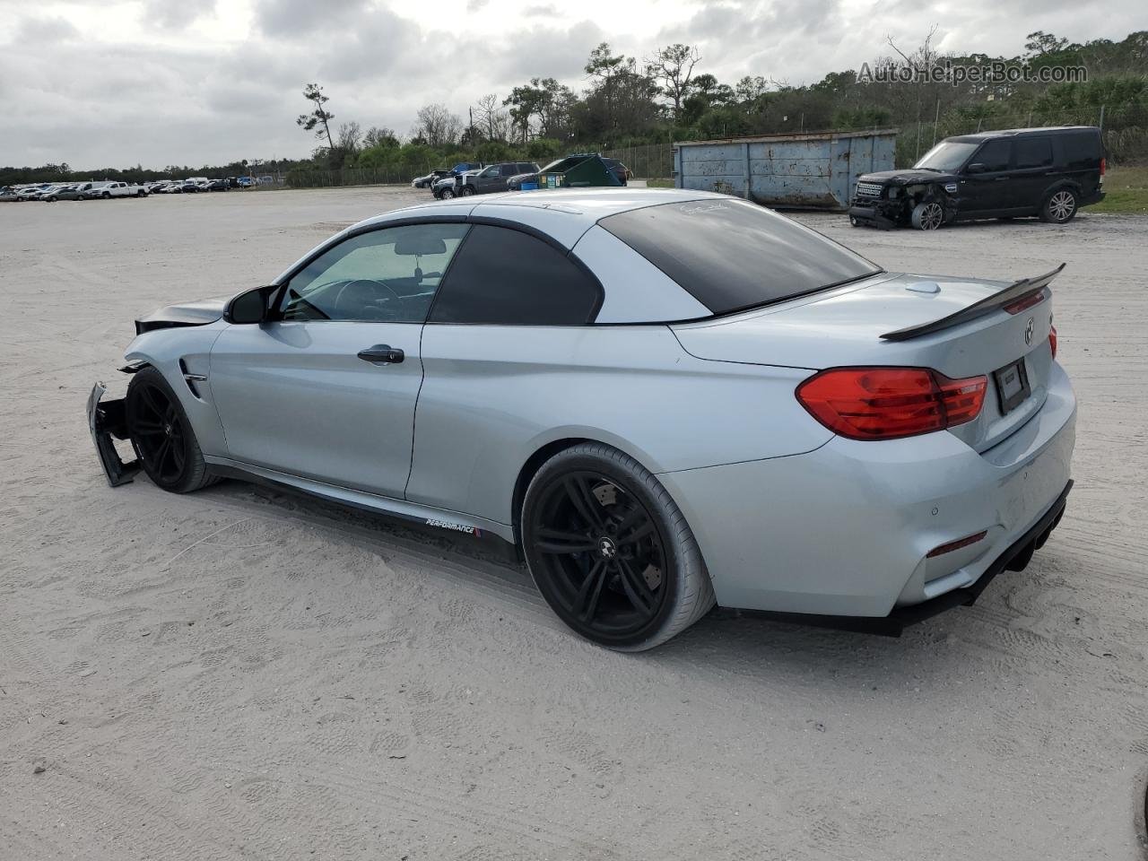 2016 Bmw M4  Silver vin: WBS3U9C52GP969466