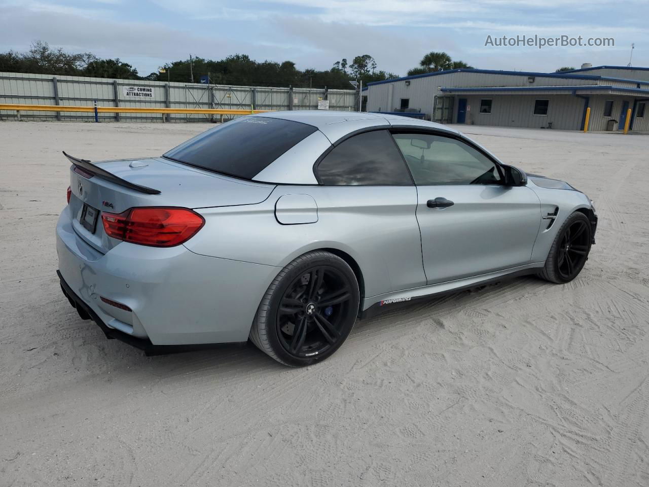 2016 Bmw M4  Silver vin: WBS3U9C52GP969466