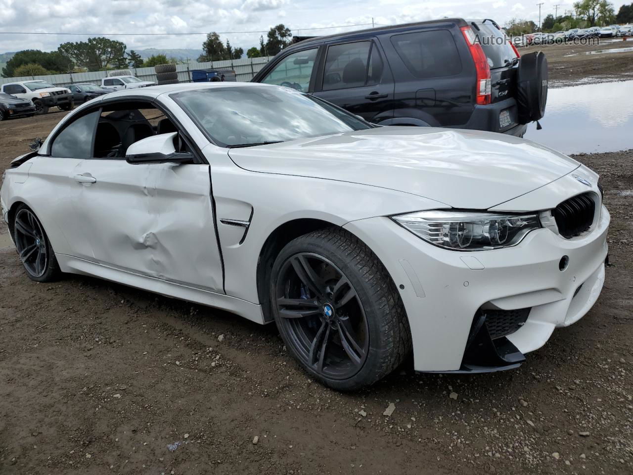 2016 Bmw M4  White vin: WBS3U9C52GP969676