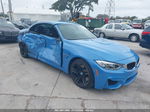 2016 Bmw M4   Light Blue vin: WBS3U9C52GP969807