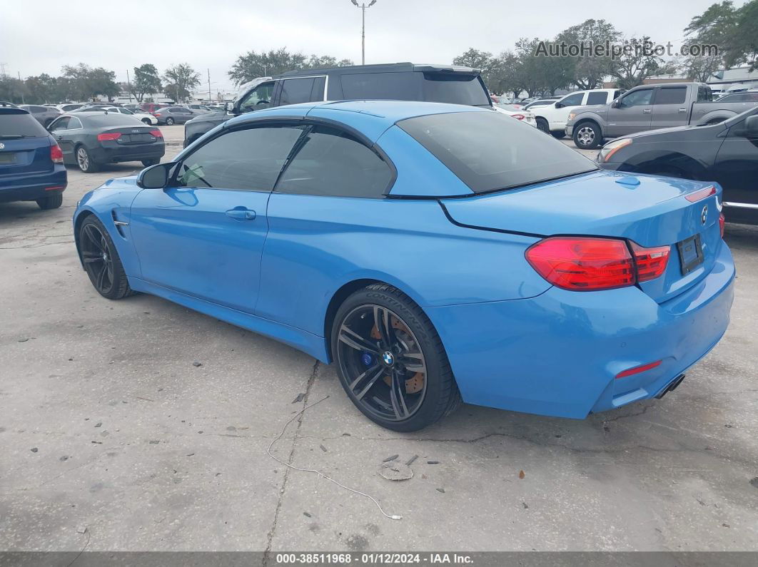 2016 Bmw M4   Light Blue vin: WBS3U9C52GP969807