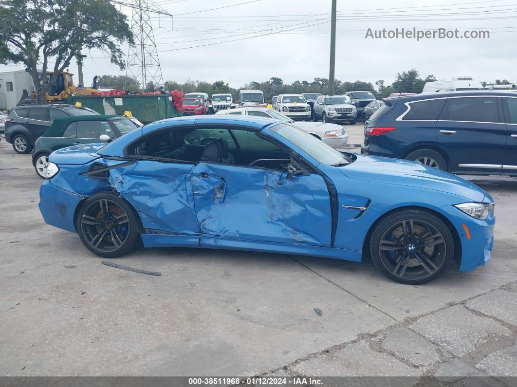 2016 Bmw M4   Light Blue vin: WBS3U9C52GP969807