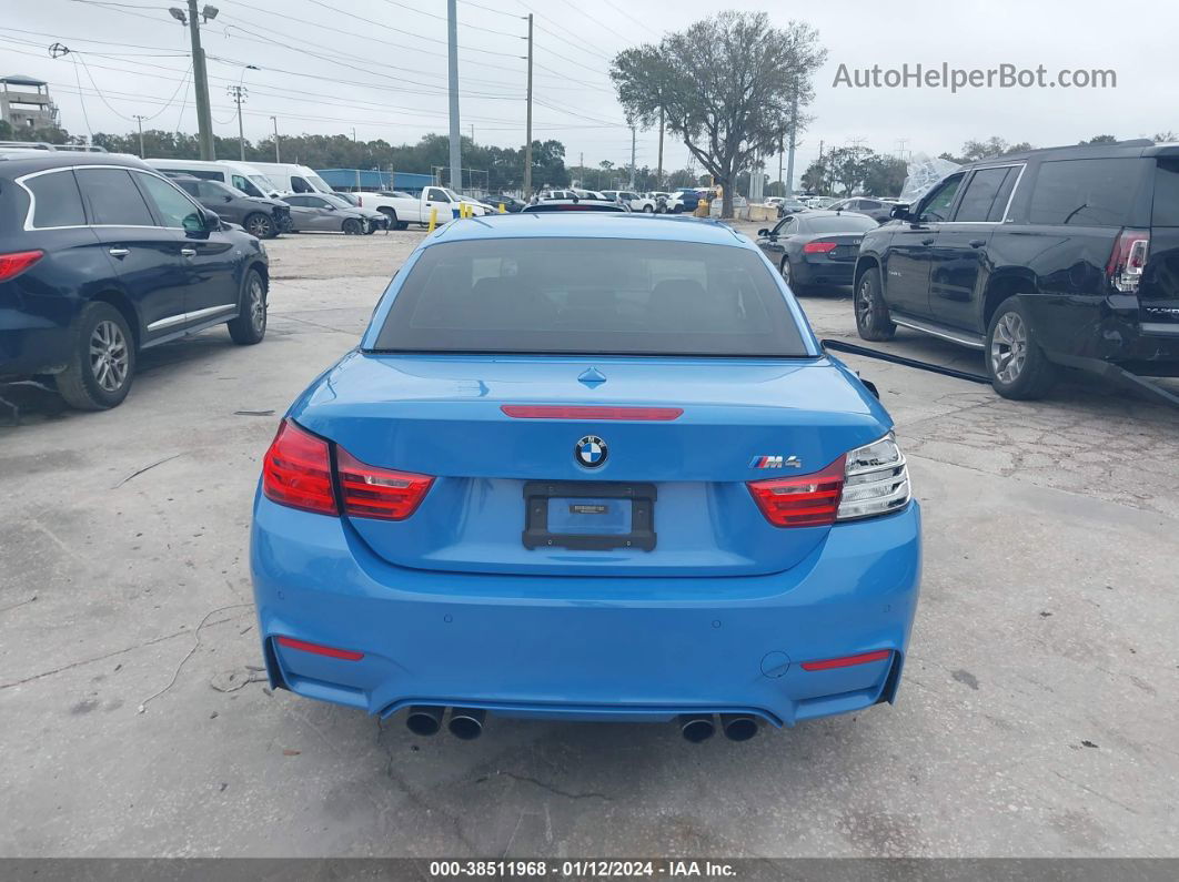 2016 Bmw M4   Light Blue vin: WBS3U9C52GP969807