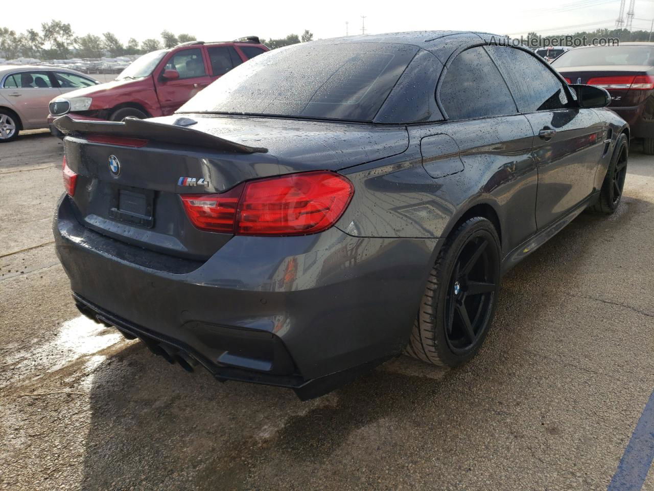 2016 Bmw M4  Gray vin: WBS3U9C52GP969998