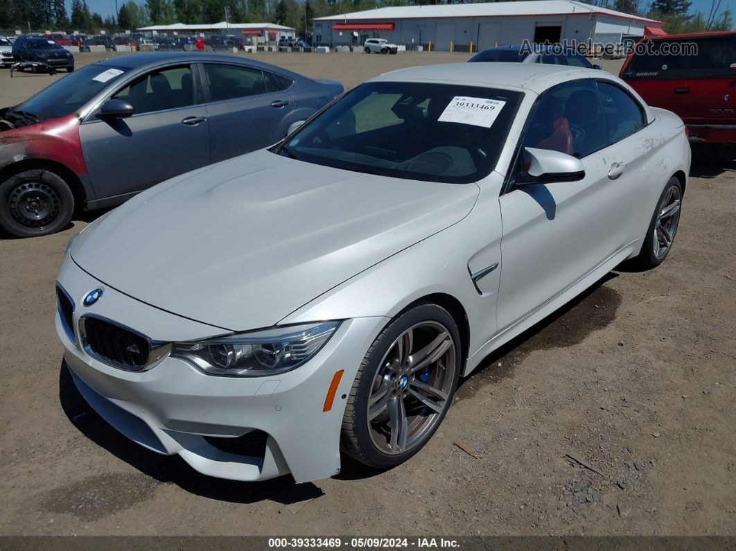 2015 Bmw M4   White vin: WBS3U9C53FJ968120