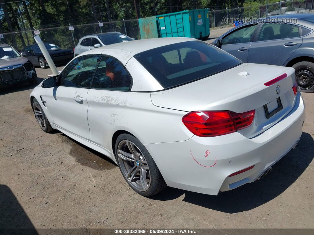 2015 Bmw M4   White vin: WBS3U9C53FJ968120