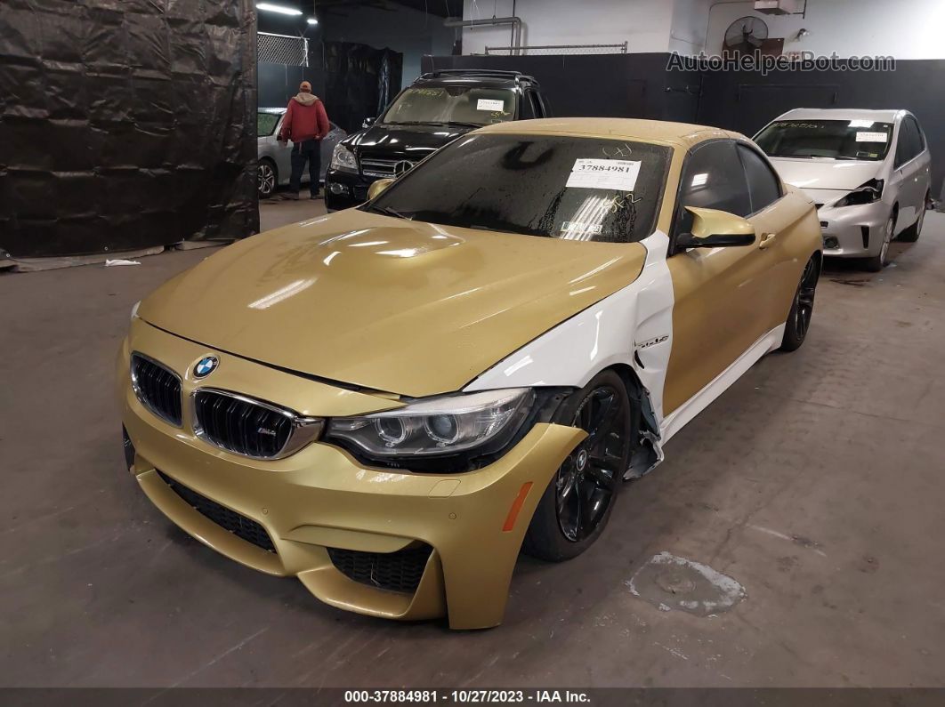 2015 Bmw M4 Gold vin: WBS3U9C54FP967295