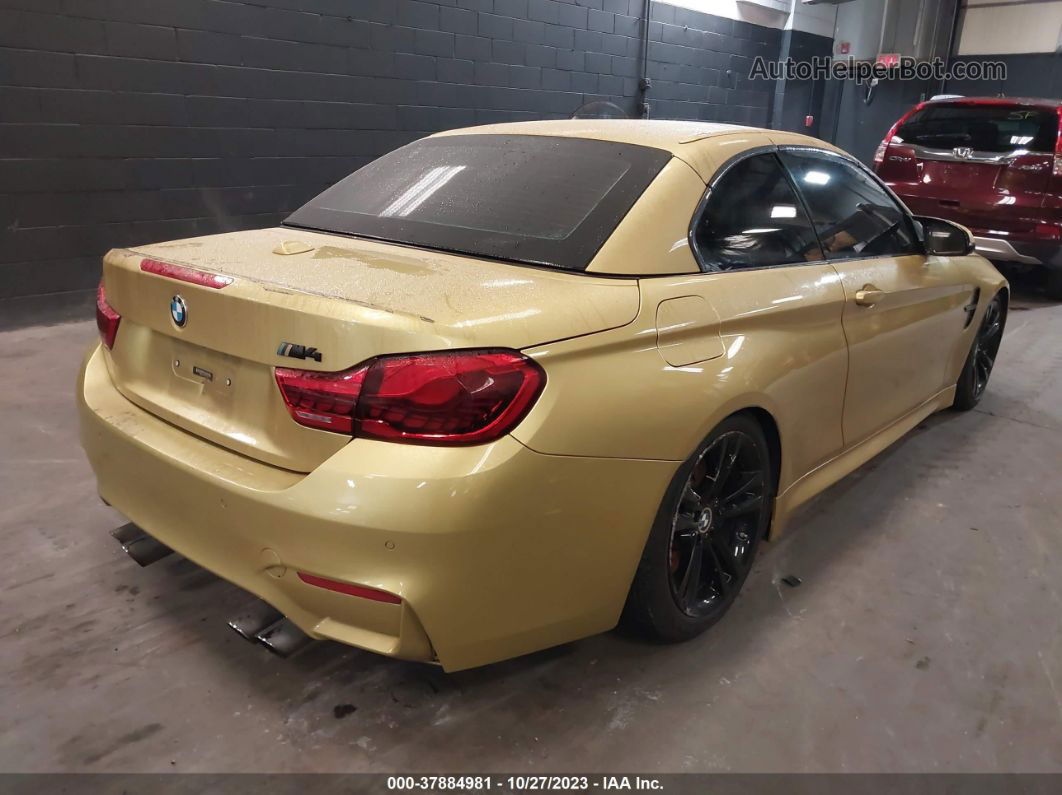 2015 Bmw M4 Gold vin: WBS3U9C54FP967295