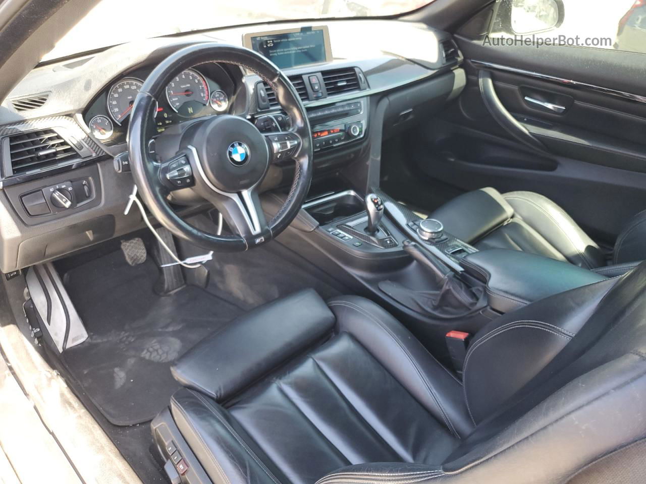 2015 Bmw M4  Black vin: WBS3U9C55FJ968054