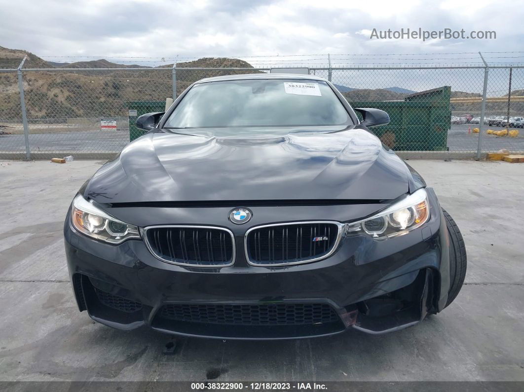 2015 Bmw M4   Черный vin: WBS3U9C56FJ968032