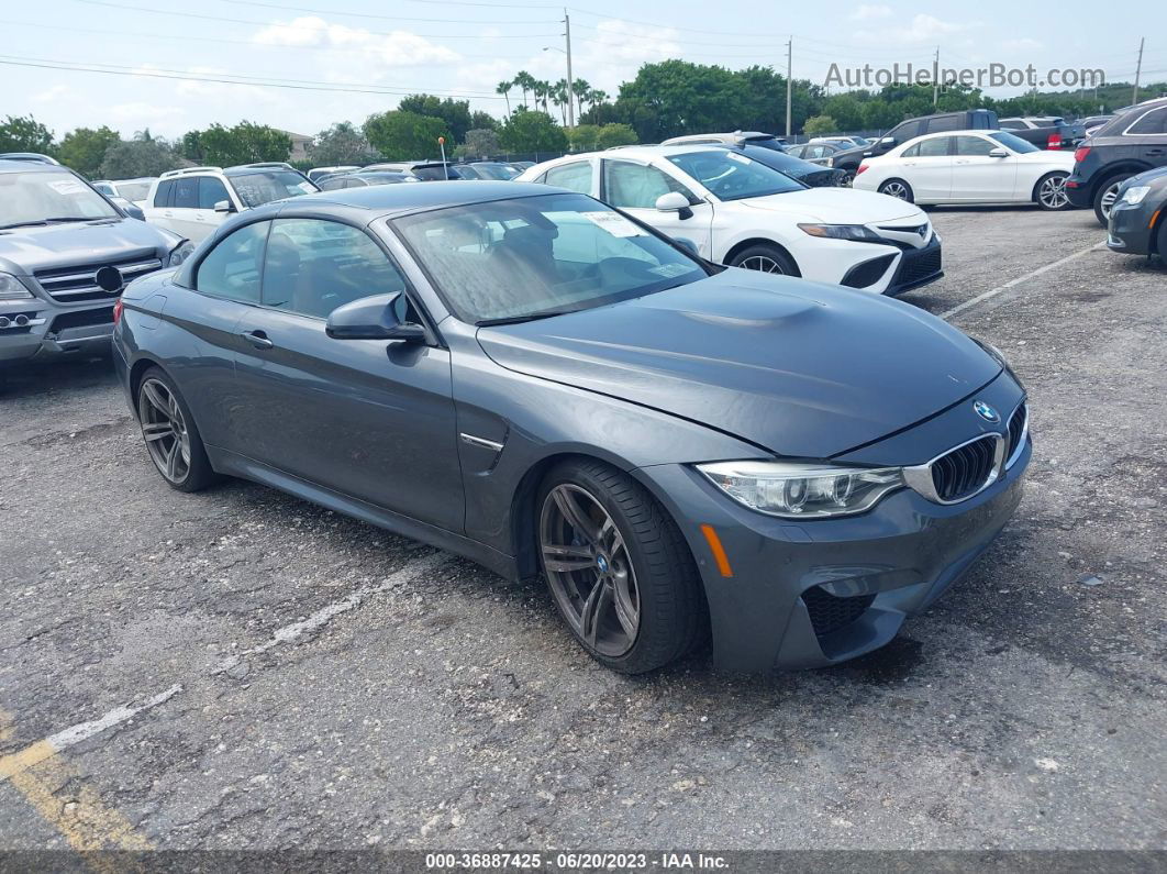 2015 Bmw M4   Gray vin: WBS3U9C56FP967217