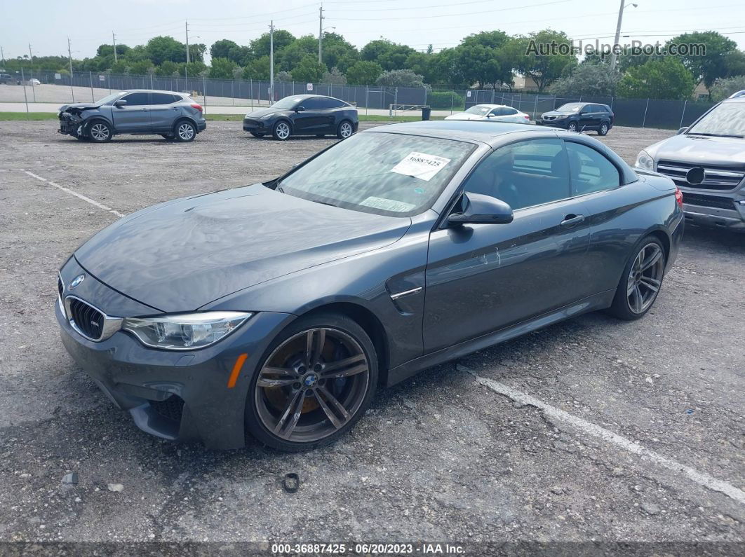 2015 Bmw M4   Gray vin: WBS3U9C56FP967217