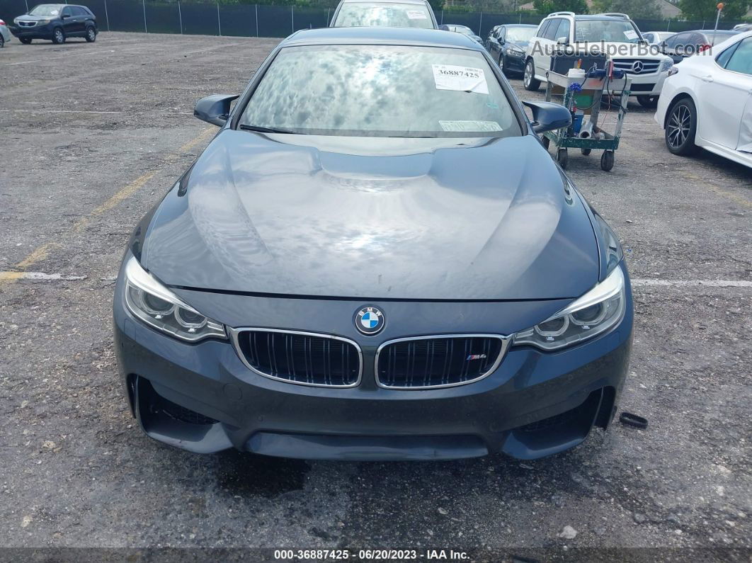 2015 Bmw M4   Gray vin: WBS3U9C56FP967217