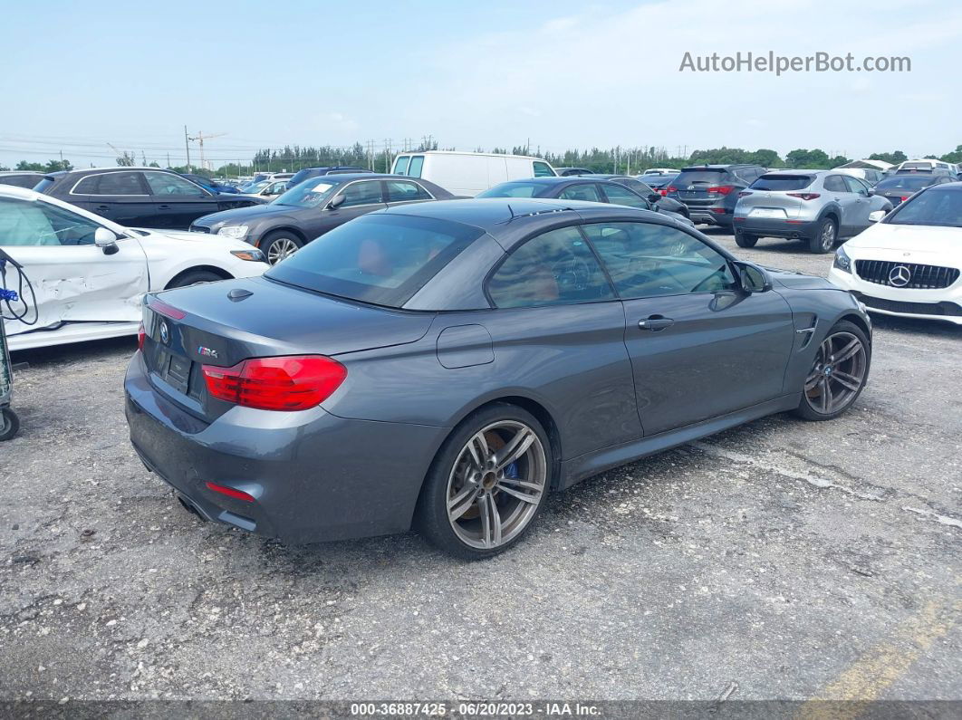 2015 Bmw M4   Gray vin: WBS3U9C56FP967217