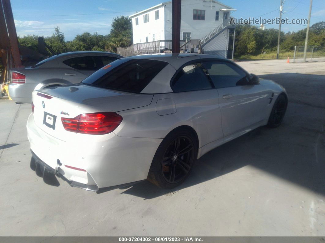 2016 Bmw M4   White vin: WBS3U9C56GP969499