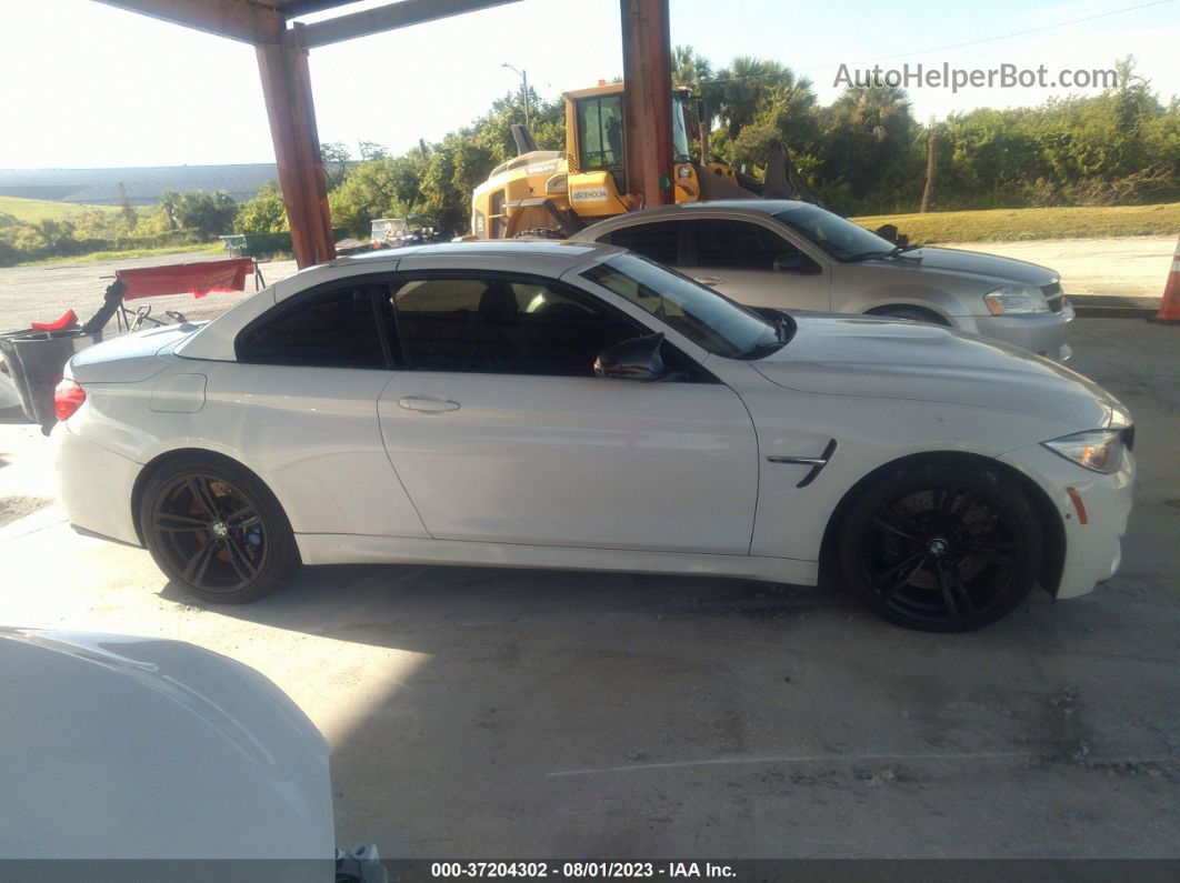 2016 Bmw M4   White vin: WBS3U9C56GP969499