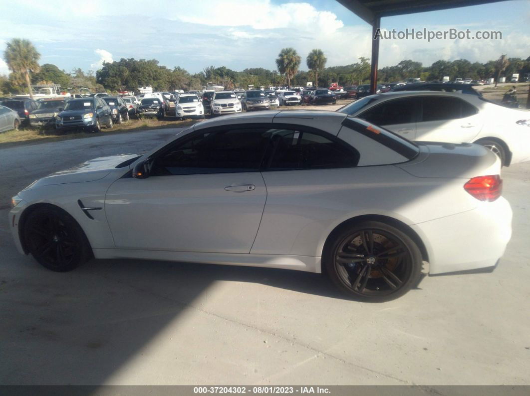 2016 Bmw M4   White vin: WBS3U9C56GP969499