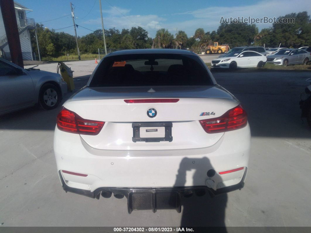 2016 Bmw M4   White vin: WBS3U9C56GP969499