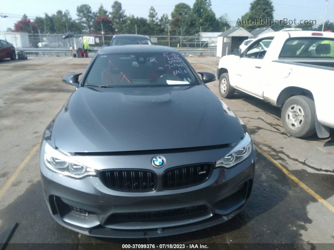 2016 Bmw M4   Gray vin: WBS3U9C56GP970040