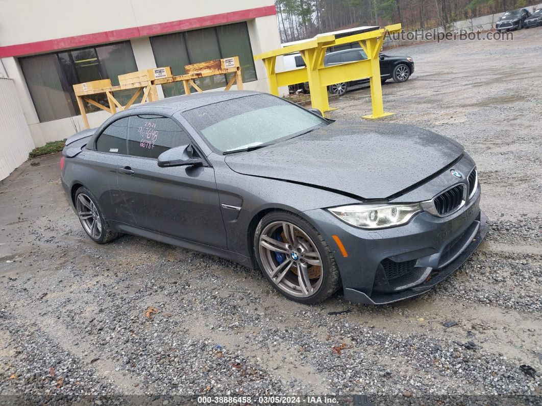 2015 Bmw M4   Gray vin: WBS3U9C57FJ967648